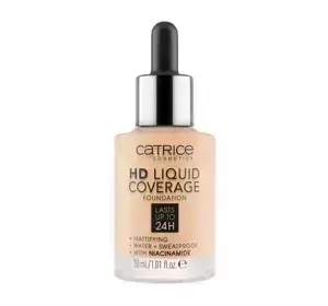 CATRICE HD LIQUID COVERAGE FOUNDATION 005 IVORY BEIGE 30 ML