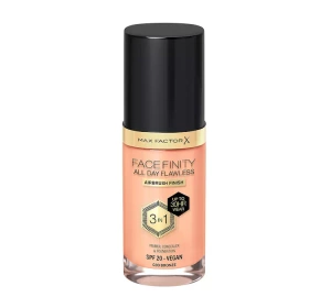 MAX FACTOR FACEFINITY ALL DAY FLAWLESS 3IN1 VEGANE GRUNDIERUNG C80 BRONZE 30ML