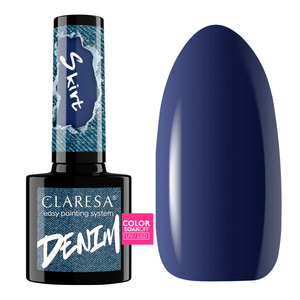 Claresa Denim Hybrid-Nagellack „Skirt“, 5 g