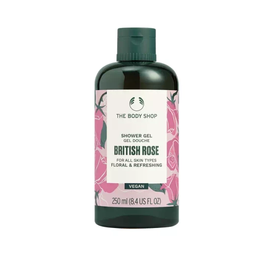 Kliknij na zdjęcie, aby je powiększyć THE BODY SHOP BRITISH ROSE DUSCHGEL 250ML