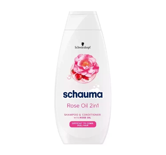 SCHAUMA ROSE OIL 2IN1 SHAMPOO UND CONDITIONER 400ML
