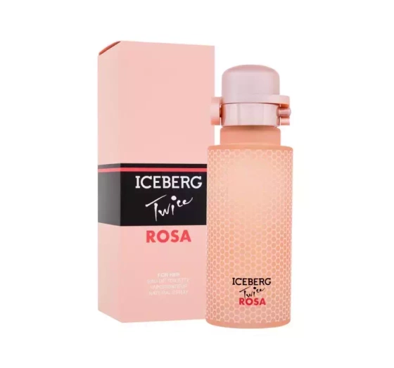 Kliknij na zdjęcie, aby je powiększyć ICEBERG TWICE ROSA FOR HER EDT SPRAY 125ML