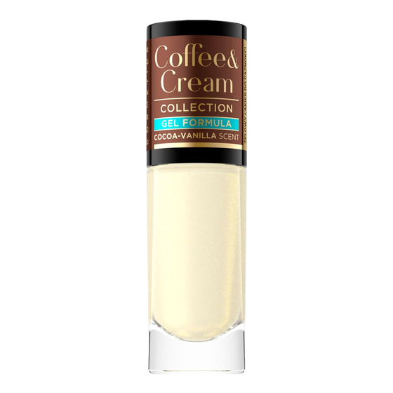 Kliknij na zdjęcie, aby je powiększyć Eveline Cosmetics Coffe & Cream Collection Gel-Nagellack 03 Maple Glow 8 ml