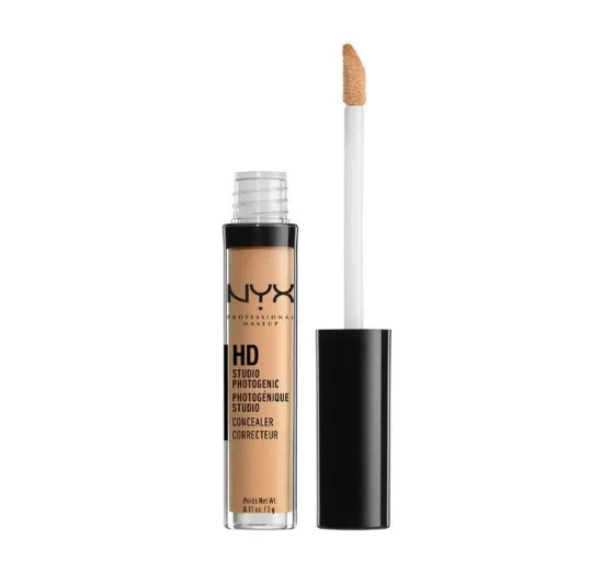 Kliknij na zdjęcie, aby je powiększyć NYX PROFESSIONAL MAKEUP HD STUDIO CONCEALER FLÜSSIGES ABDECKPRODUKT 06.5 GOLDEN 3 G
