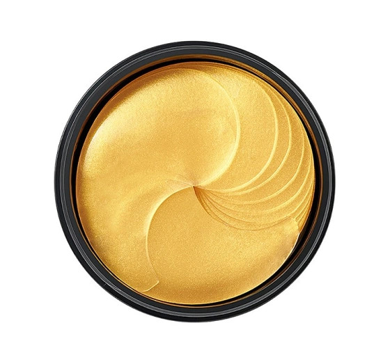 Bergamo 24K Luxury Gold Hydrogel-Augenpads, 60 Stück
