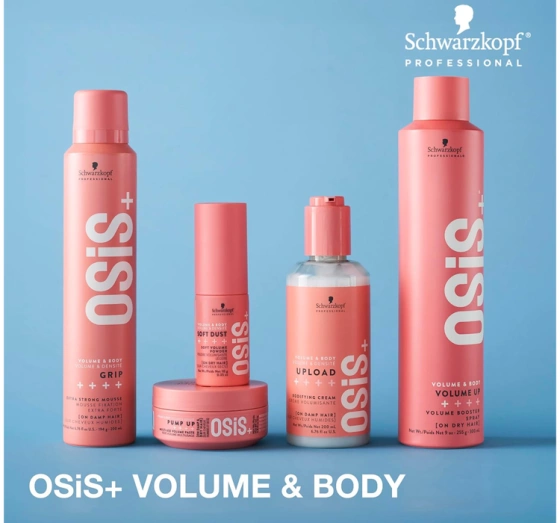 SCHWARZKOPF OSIS+ AIR WHIP ELASTISCH FIXIEREND VOLUMISIERENDES MOUSSE 200ML