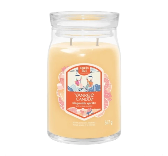 Yankee Candle Signature Apres Ski Große Duftkerze Slopeside Spritz 567 g