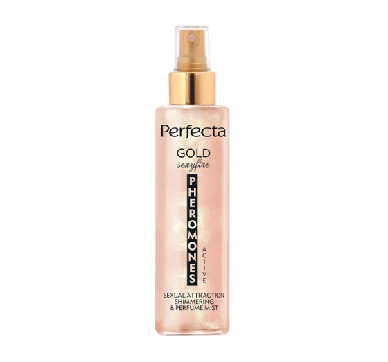 Kliknij na zdjęcie, aby je powiększyć PERFECTA PHEROMONES ACTIVE KÖRPERNEBEL GOLD SEXYFIRE 200ML