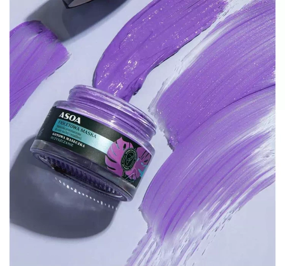 Kliknij na zdjęcie, aby je powiększyć ASOA GESICHTSMASKE VIOLETTE TONERDE 50ML