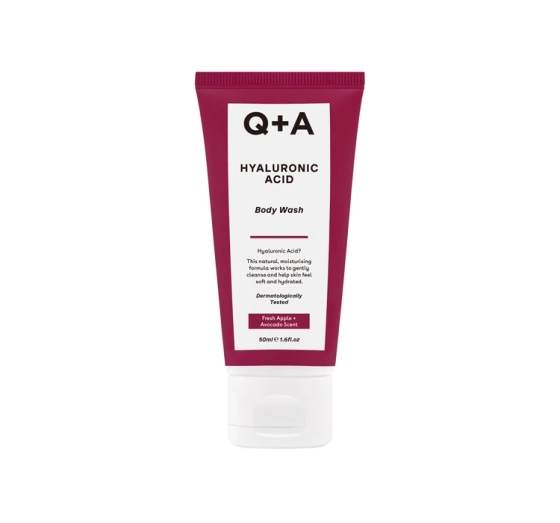 Q+A Hyaluronic Acid Feuchtigkeitsspendendes Körperwaschgel 50ml