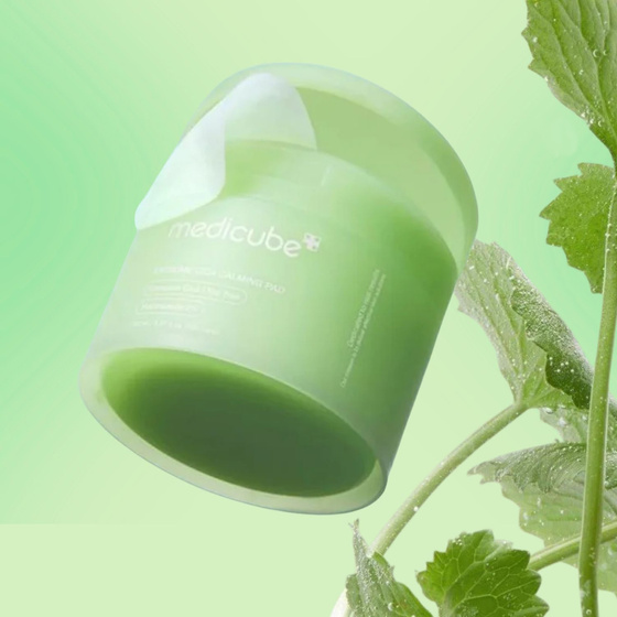 Medicube Exosome Cica Calming Pad – beruhigende Gesichts-Toner-Pads mit Exosomen aus der asiatischen Centella asiatica, 100 Stück