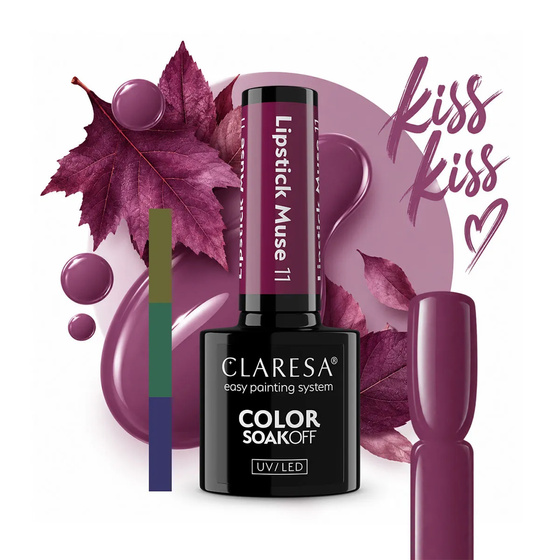 Claresa Hybrid-Nagellack „Lipstick Muse 11“, 5 g