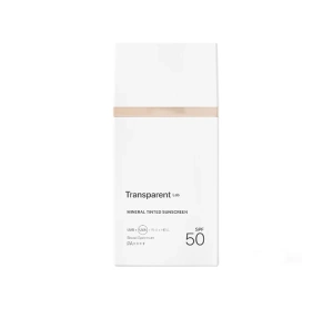 Transparent Lab Mineral Tinted Sunscreen – leichte mineralische Sonnencreme mit LSF 50 Light, 100 ml 