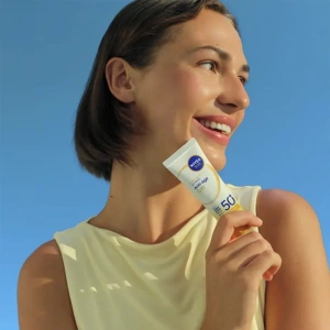 NIVEA SUN UV Face Anti-age Q10 Anti-Falten-Schutzcreme SPF50+ 40 ml