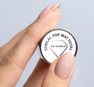 SEMILAC TOP MAT TOTAL NO WIPE UV MATTER HYBRIDTOP