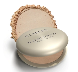 Claresa Matte Touch Finish Powder Mattierender gepresster Puder 02 10 g