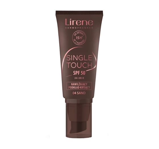 Lirene Single Touch Foundation SPF 50 04 Sand 30ml