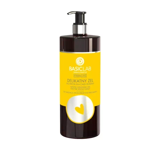 Kliknij na zdjęcie, aby je powiększyć BASICLAB FAMILLIAS SANFTES REINIGUNGSGEL FÜR DIE GANZE FAMILIE 500ML