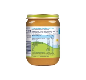HiPP Bio Menü nach dem 5. Monat Kürbis mit Apfel und Pute 180g