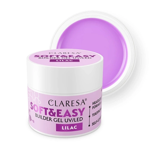 Claresa Soft & Easy Aufbaugel Lilac 12g