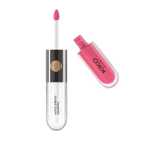   KIKO Milano Unlimited Double Touch Zweiteiliger Flüssiglippenstift 111 Satin Pink Camellia 2x3ml