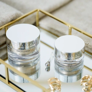 Institut Esthederm Excellage Kosmetikset Gesichtscreme 50 ml + Augencreme 15 ml + Kosmetiktasche