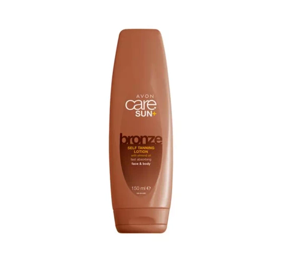 Kliknij na zdjęcie, aby je powiększyć AVON CARE SUN+ BRONZE FEUCHTIGKEITSSPENDENDER SELBSTBRÄUNER FÜR KÖRPER UND GESICHT 150ML