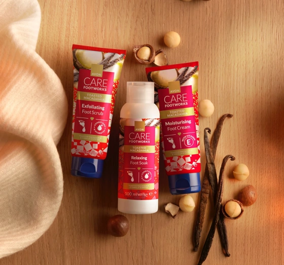 Avon Care FootWorks Fußcreme Toasted Macadamia 75 ml