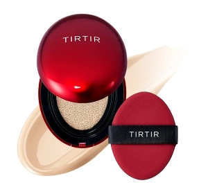 TIRTIR Mask Fit Red Cushion SPF 40 PA++ Langanhaltende Compact Foundation 21N Ivory 18g