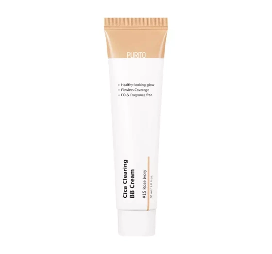 PURITO CICA CLEARING BB CREME 15 ROSE IVORY 30ML