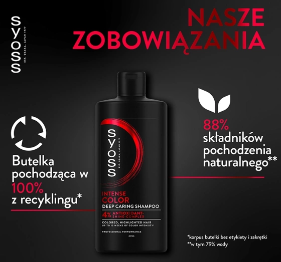 SYOSS COLOR SHAMPOO FÜR GEFÄRBTES UND GEBLEICHTES HAAR 440ML