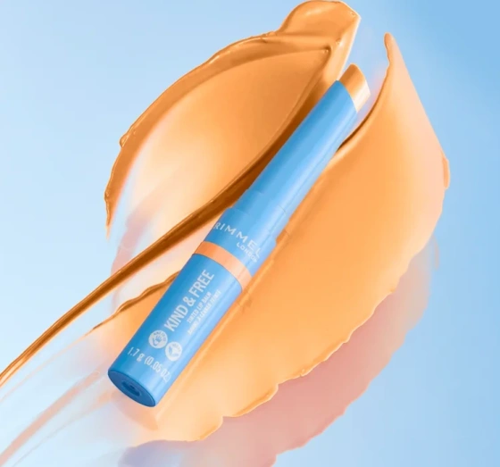 Kliknij na zdjęcie, aby je powiększyć Rimmel London Kind & Free Tönender Lippenbalsam 001 Air Storm 1,7g