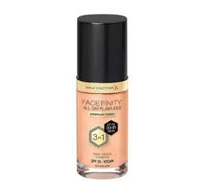 MAX FACTOR FACEFINITY ALL DAY FLAWLESS 3IN1 VEGANE GRUNDIERUNG N75 GOLDEN 30ML