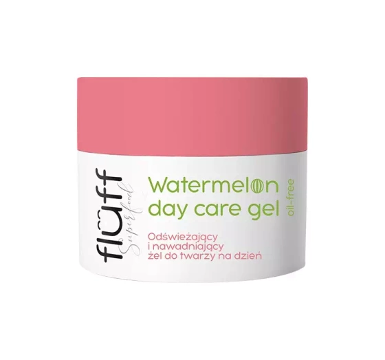 FLUFF WATERMELON ERFRISCHENDES UND FEUCHTIGKEITSSPENDENDES GESICHTSGEL ZUR TAGESPFLEGE 50ML