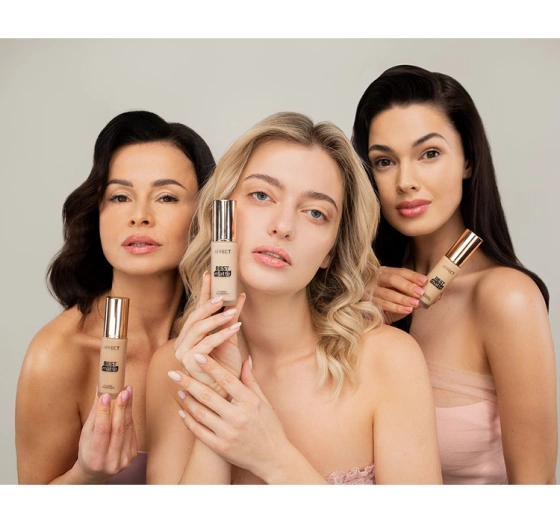 Kliknij na zdjęcie, aby je powiększyć AFFECT BEST MATTE COVERING FOUNDATION 2N 30ML