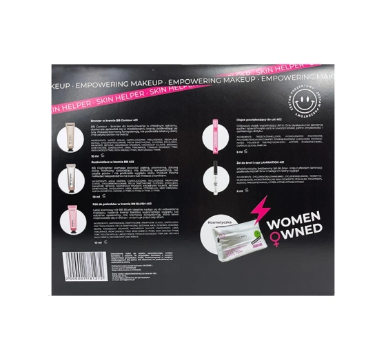 Kliknij na zdjęcie, aby je powiększyć Lamel Empowering Make Up Geschenkset 5 Kosmetika + Kosmetiktasche