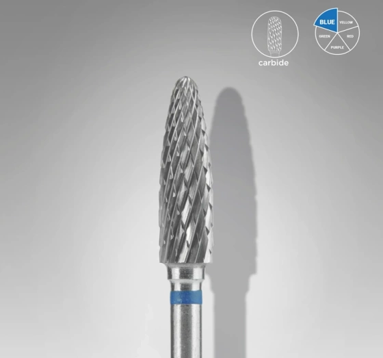 Staleks Pro Expert frHartmetallfräser Rundkegel Blau FT90B040/14