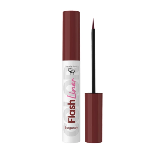 Kliknij na zdjęcie, aby je powiększyć Golden Rose Flash Liner flüssiger Eyeliner 110 Burgundy 3,5ml