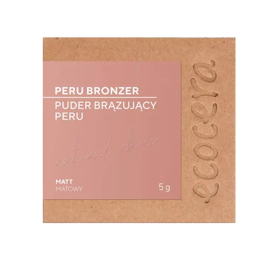 ECOCERA NATURAL CHOICE PUDER BRONZING POWDER EINSATZ FÜR DIE PALETTE PERU 5G