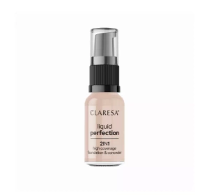 CLARESA LIQUID PERFECTION FOUNDATION 2IN1 103 COOL MEDIUM 18G