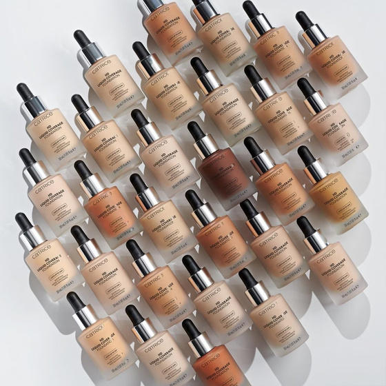 CATRICE HD LIQUID COVERAGE FOUNDATION 010 LIGHT BEIGE 30 ML