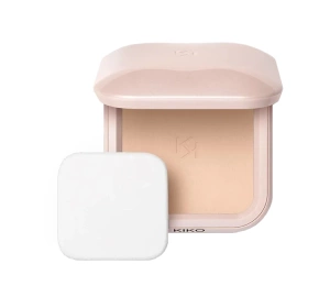 KIKO Milano Skin Lover Feuchtigkeitsspendend-glättender Kompaktpuder 02 Blanched Almond 10 g