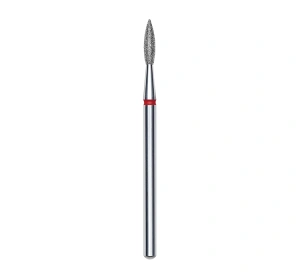 Staleks Pro Expert Diamantfräser „Scharfe Flamme“ Rot FA11R021/8