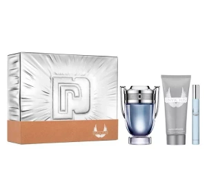 PACO RABANNE INVICTUS EDT SPRAY 100ML + 10ML + SG 100ML SET