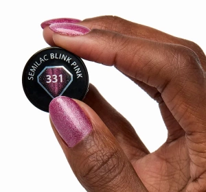 SEMILAC HYBRIDLACK MAGNETIC GLOW CAT EYE 331 BLINK PINK 7ML