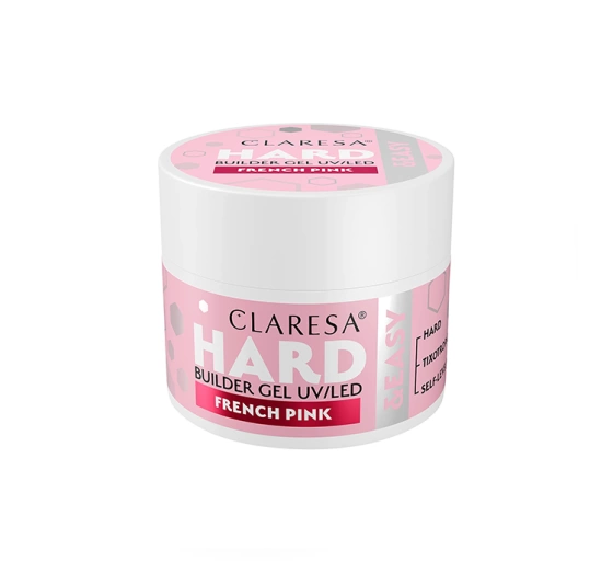 Kliknij na zdjęcie, aby je powiększyć Claresa Hard & Easy Aufbaugel French Pink 12 g