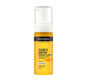 NEUTROGENA CLEAR AND SOOTHE GESICHTSREINIGUNGSSCHAUM 150ML