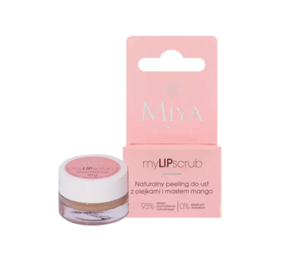 Kliknij na zdjęcie, aby je powiększyć MIYA COSMETICS MY LIP SCRUB NATÜRLICHES LIPPENPEELING MIT ÖLEN UND MANGOBUTTER 10G