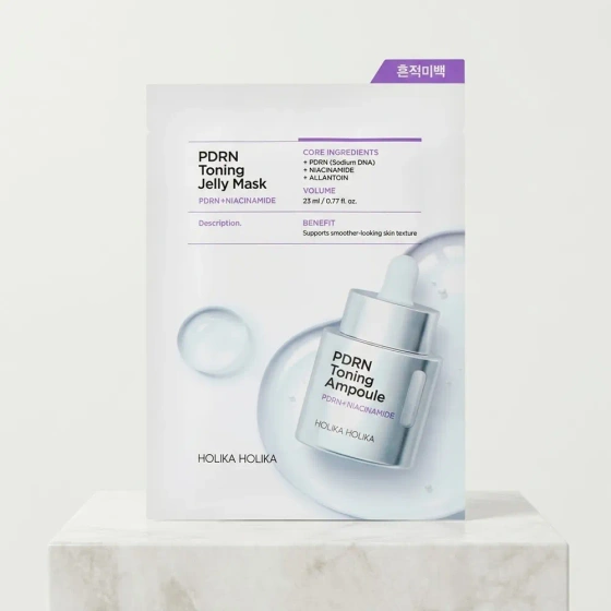 Holika Holika PDRN Toning Jelly Mask aufhellende Hydrogel-Maske 23 ml