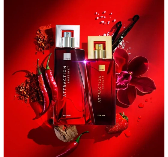 Avon Attraction Instinct for Him Eau de Toilette Spray 75 ml 